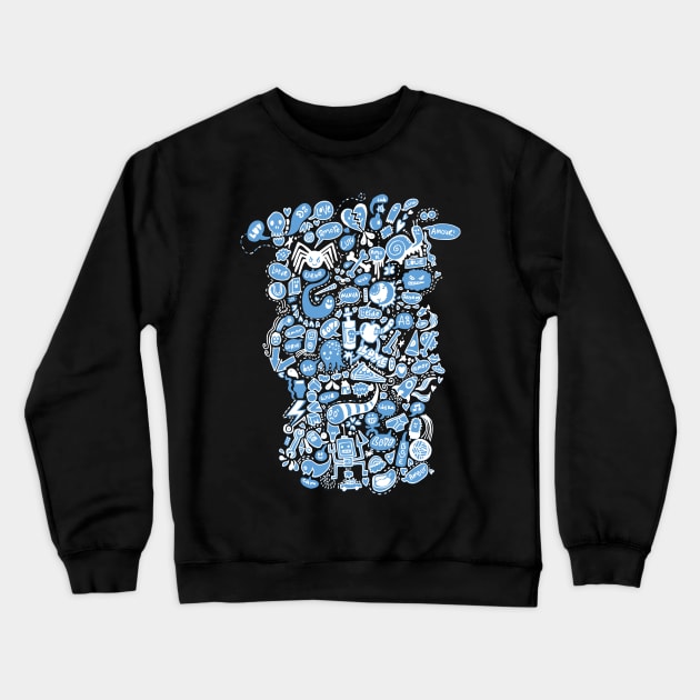 All the Things Crewneck Sweatshirt by wotto